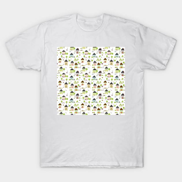 Little Boxes T-Shirt by sixhours